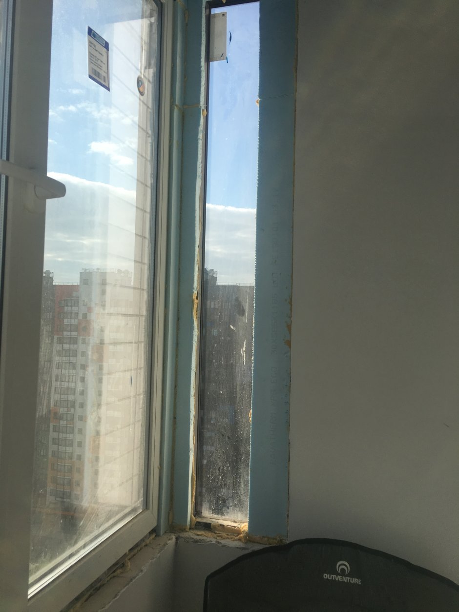 Зеркальные оконные откосы