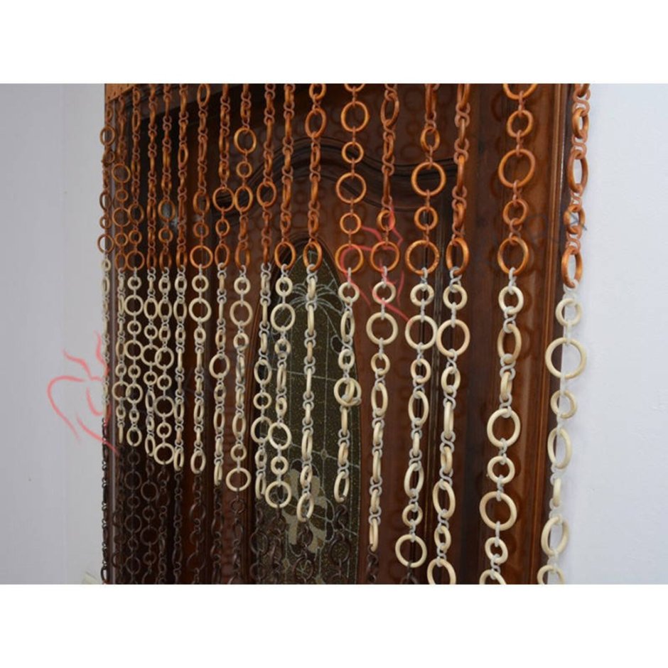 Шторы из колец