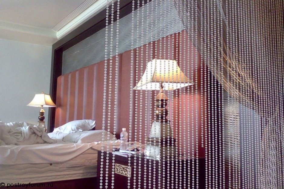 Декоративные шторы из бусин