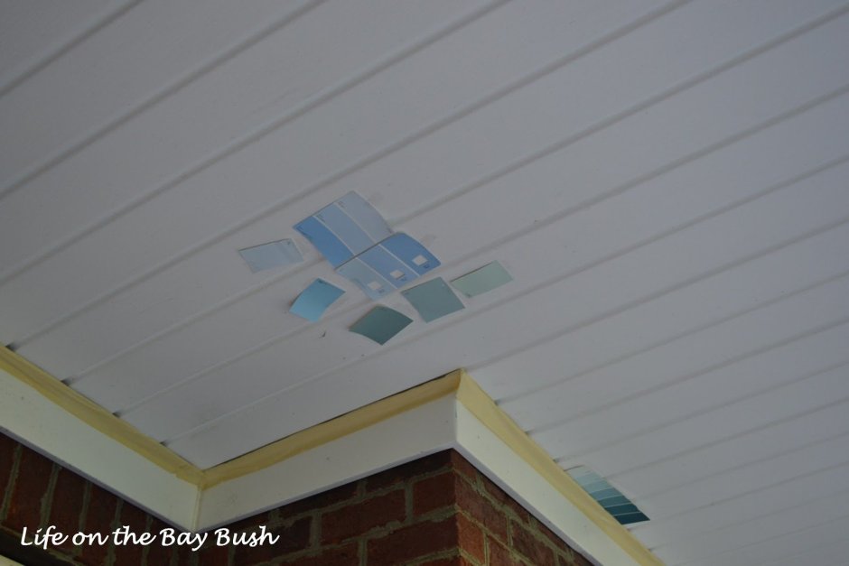 Металлический сайдинг на потолок