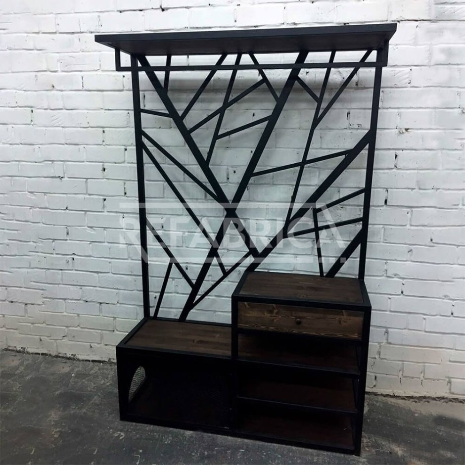 Прихожая из металлического профиля