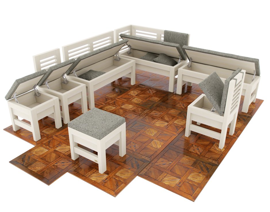 Кухонный уголок Орион мебельная фабрика «Woodcraft (ВУДКРАФТ