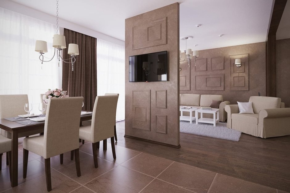 Сочетание кофейных оттенков