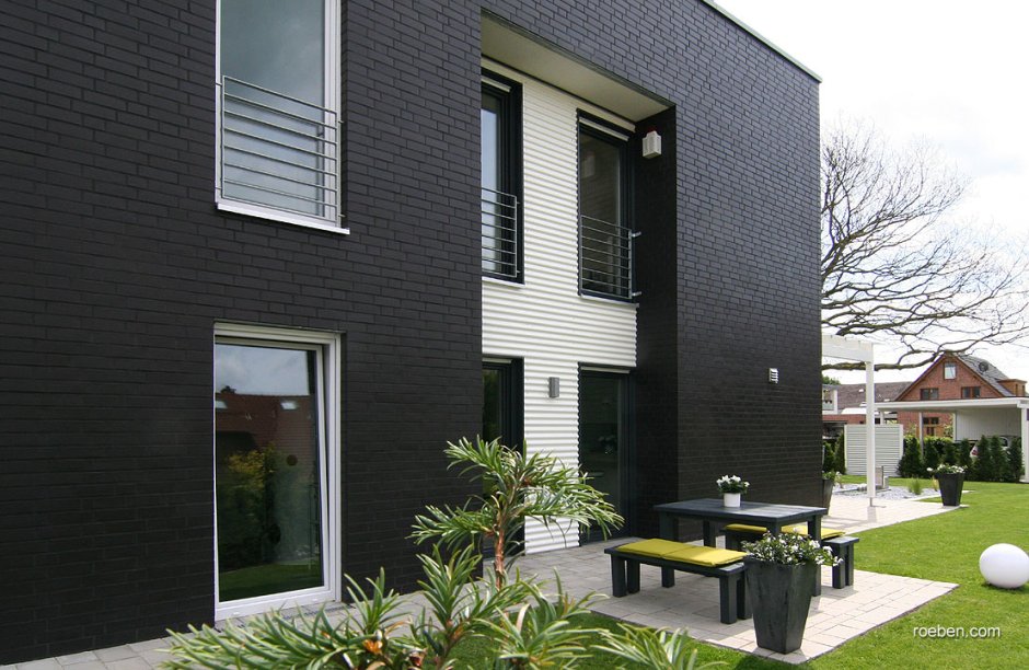 Клинкерный кирпич Roben серый