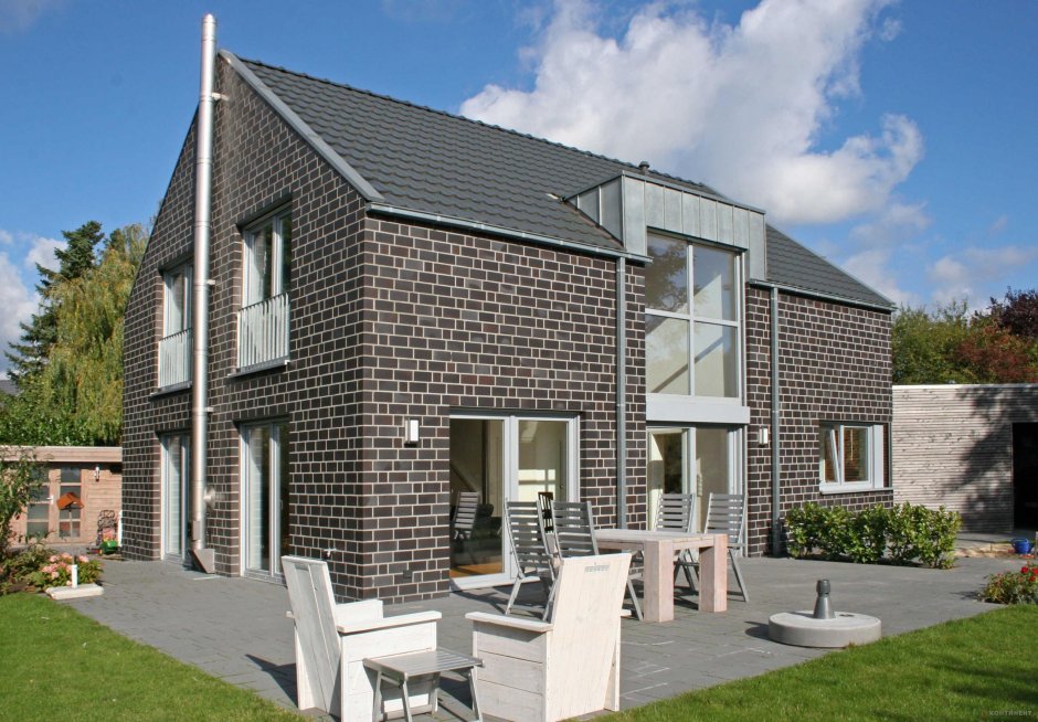 Клинкерный кирпич Roben серый