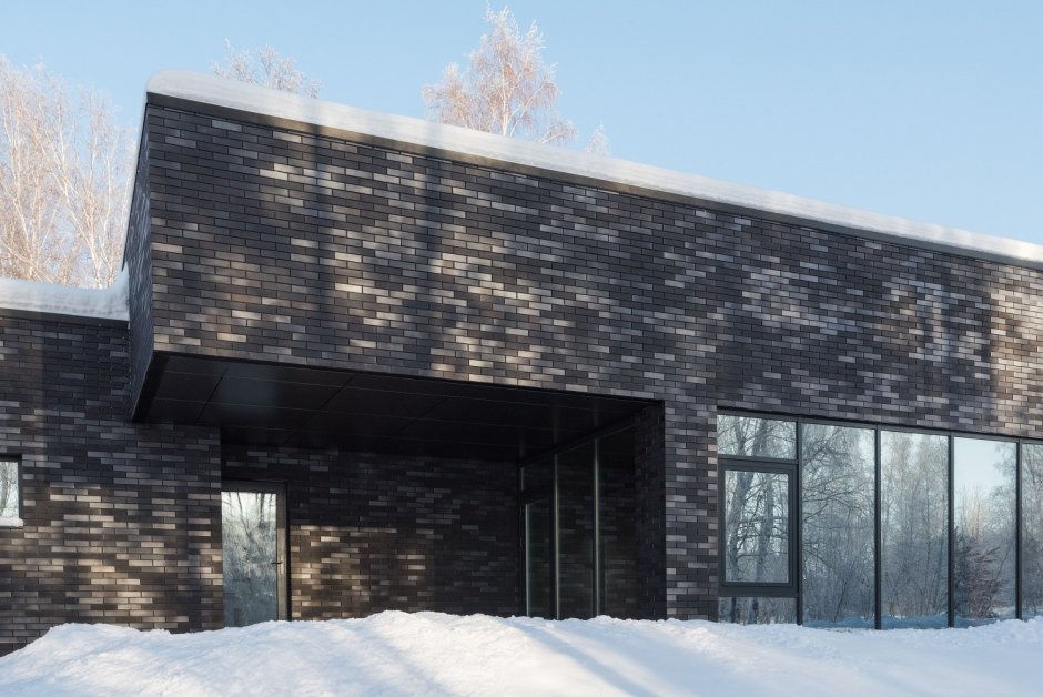 Кирпич Recke облицовочный черный