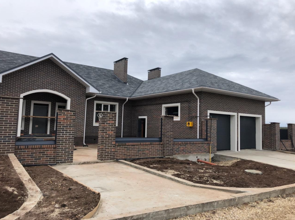 Одноэтажный дом Баварская кладка керма