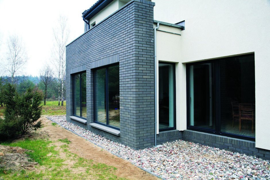 Плитка CRH pl 250x10x65 мм гладкий Syriusz cieniowany