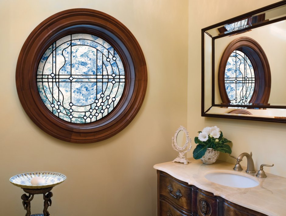 Круглое окно