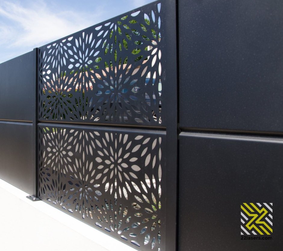 Декоративные панели из металла