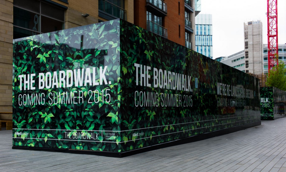 Баннер на ограждение