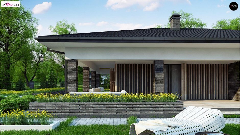 Дом Райт одноэтажный 200 кв