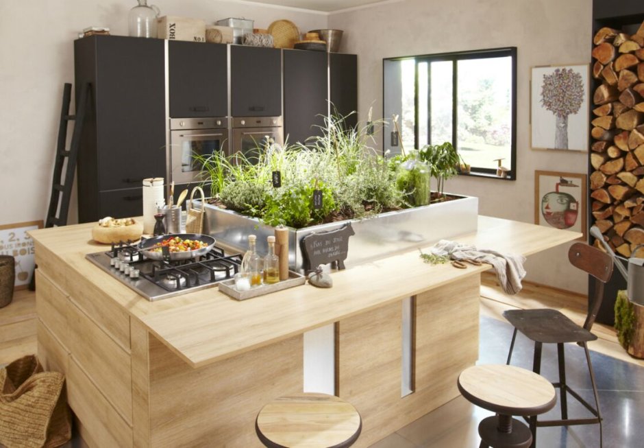 Кухни Леруа с островом