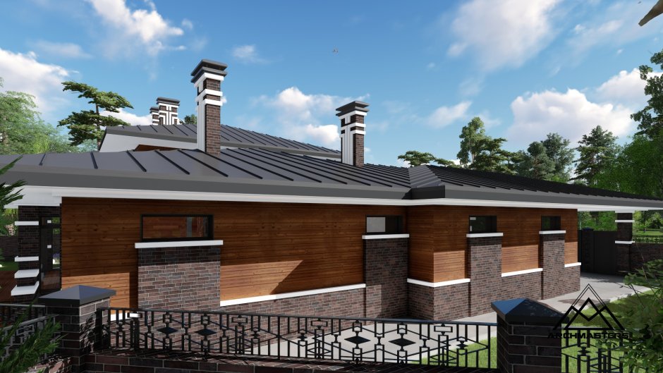 Фальц стиль Райта