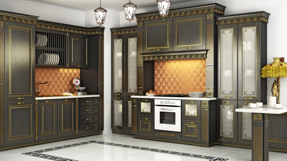 Кухня Верона прямая 4.2 Киргу