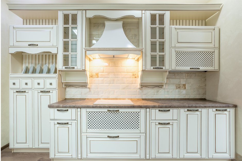 Кухня Валенсия эмаль патина