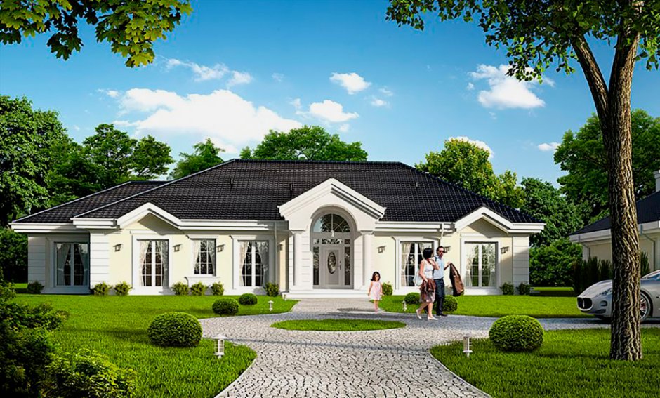 Ранчо в стиле Райта