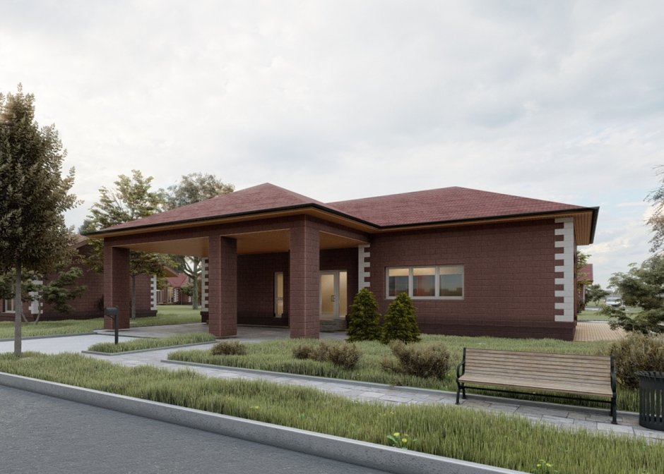 Одноэтажный коттедж «Лури