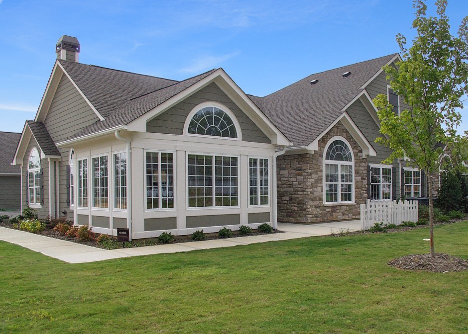 Немецкий одноэтажный дом