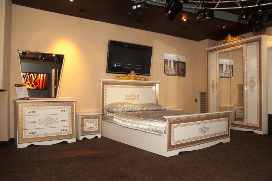 Мебель Азалия Люкс спальня