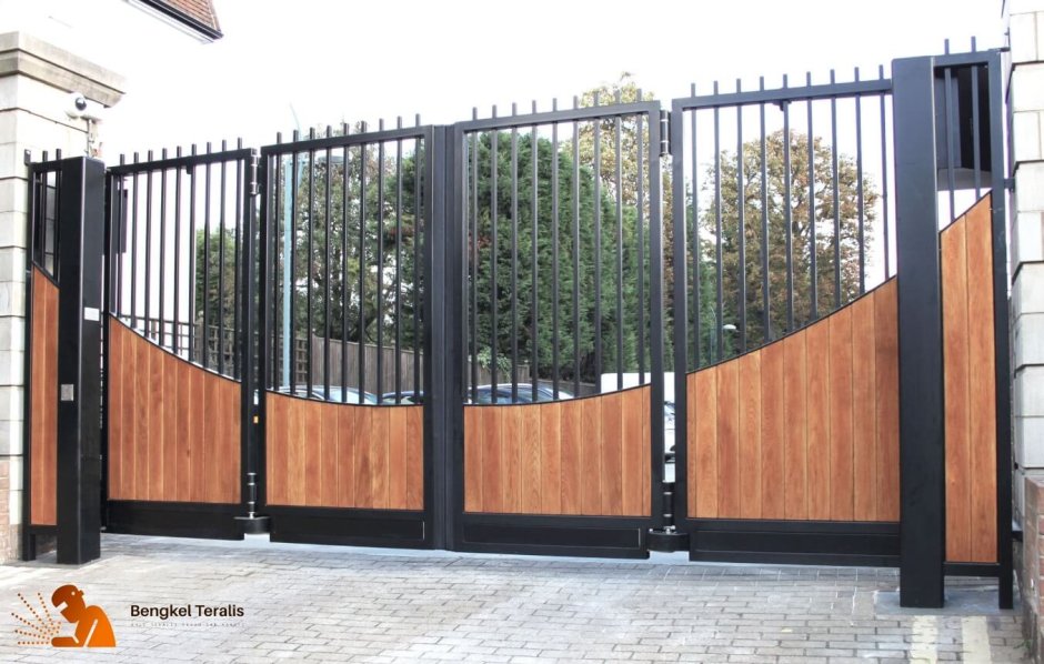 Ворота гармошка 3х секционные