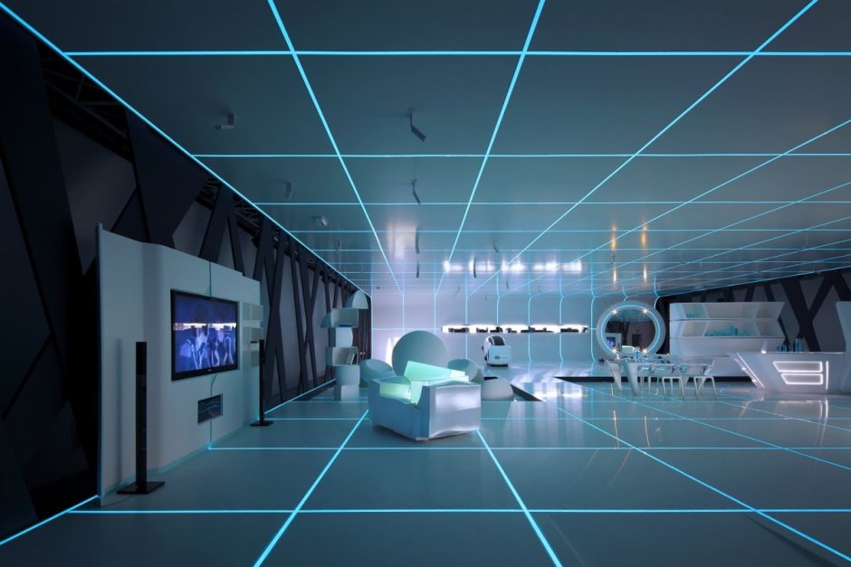 Офис в космическом стиле