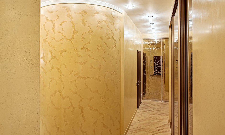 Венецианская штукатурка Гротто коридор