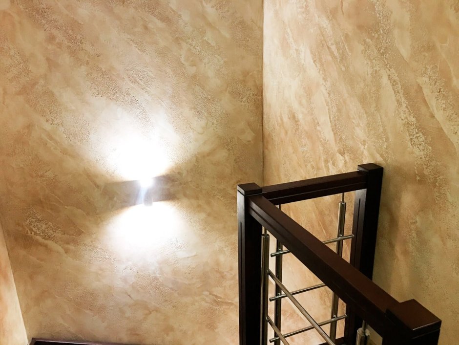 Венецианская штукатурка коридор мрамор