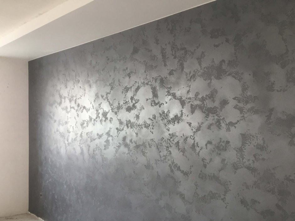 Декоративная штукатурка бежевая в интерьере гостиной