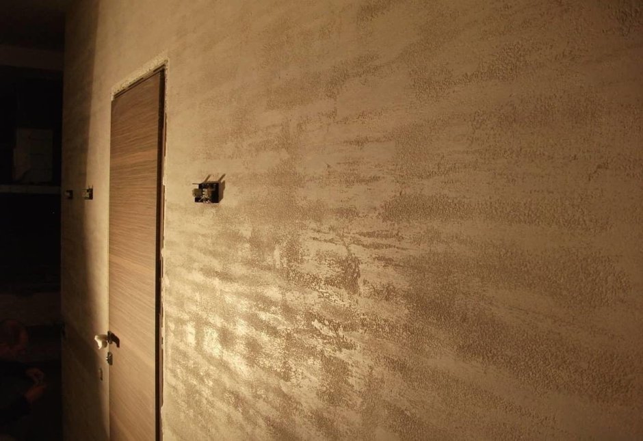 Венецианская штукатурка коридор мрамор