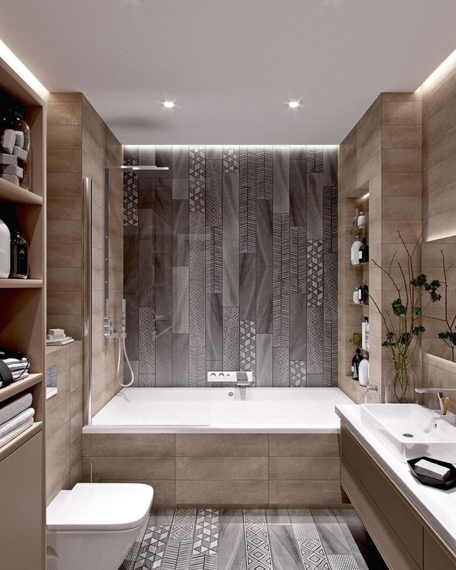 Дизайн маленькой ванной