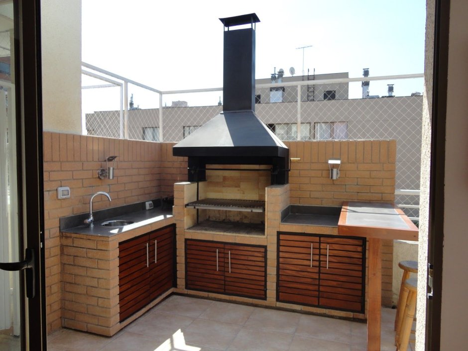 Кухонный гарнитур в беседку