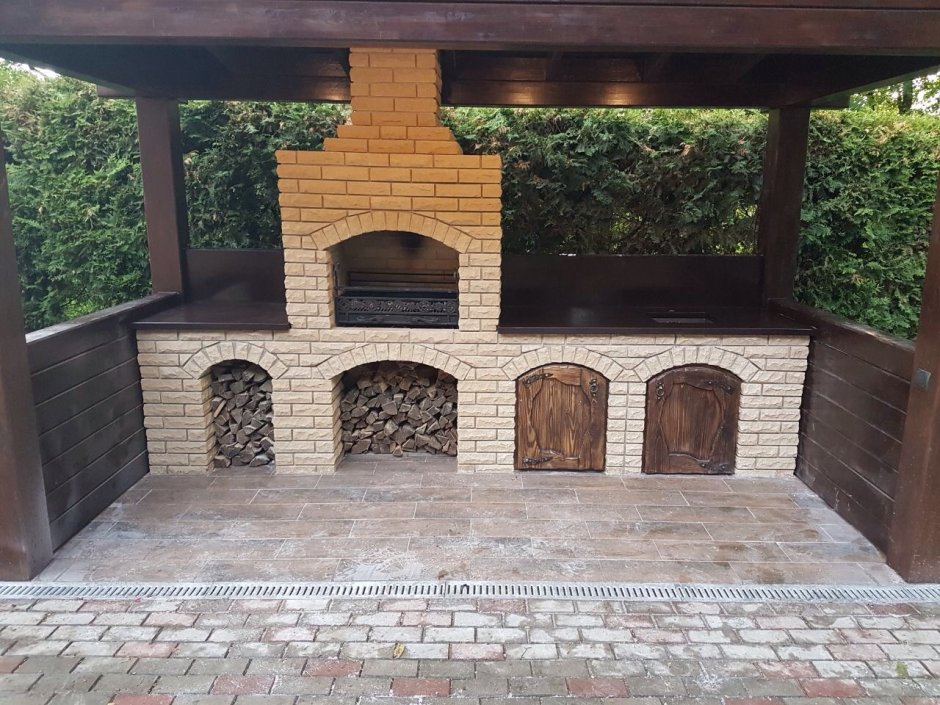 Столешница для барбекю