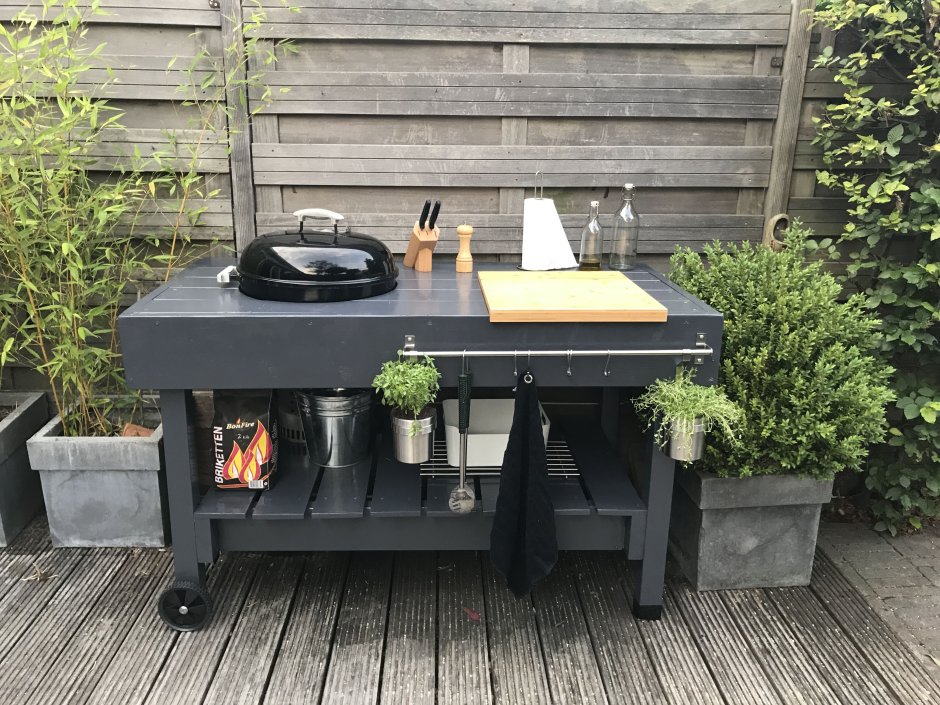 Мангальная зона гриль барбекю