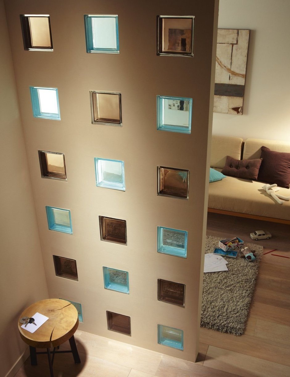 Стеклянные блоки для стен