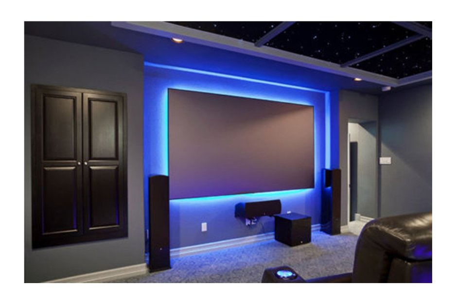 Неоновая подсветка телевизора