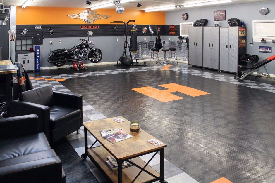 Автосервис гараж interyer