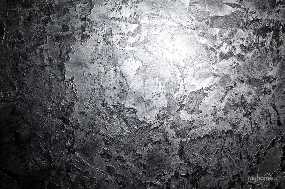 Венецианская штукатурка черная