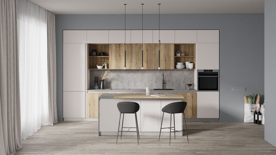 Кухня Каррара 7