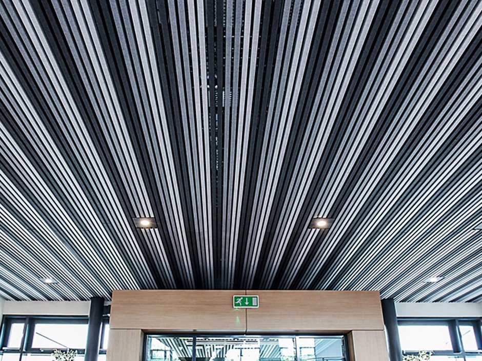 Хантер Дуглас реечный потолок