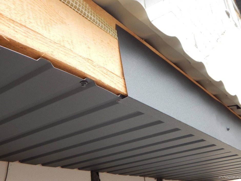 Перекрытие по двутавровым балкам