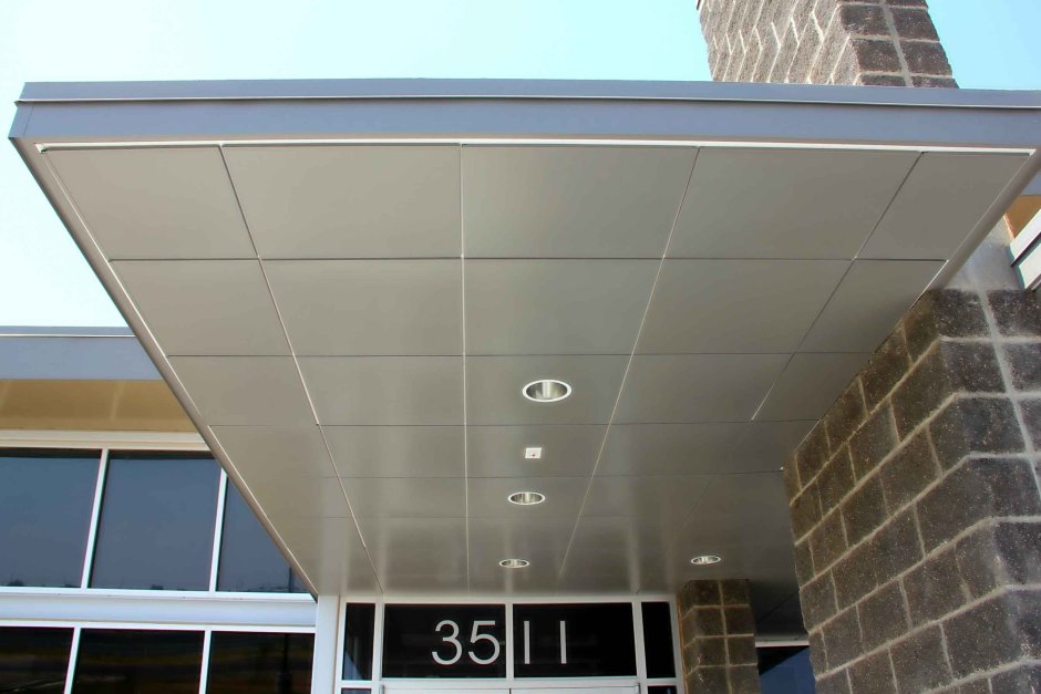 Софиты для подшивки потолка террасы