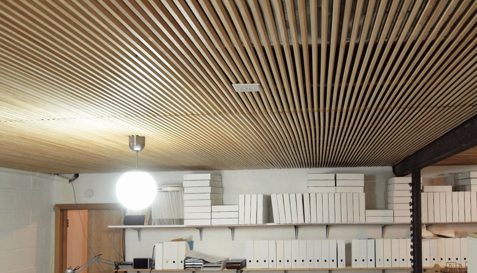 Профнастил на потолок