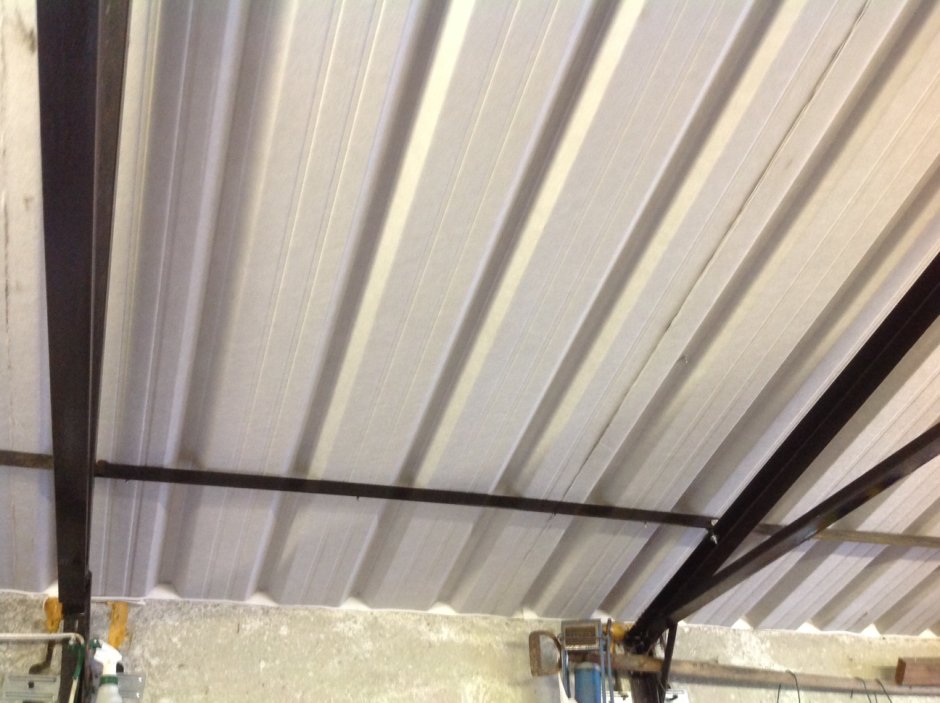 Офис из профнастила интерьер