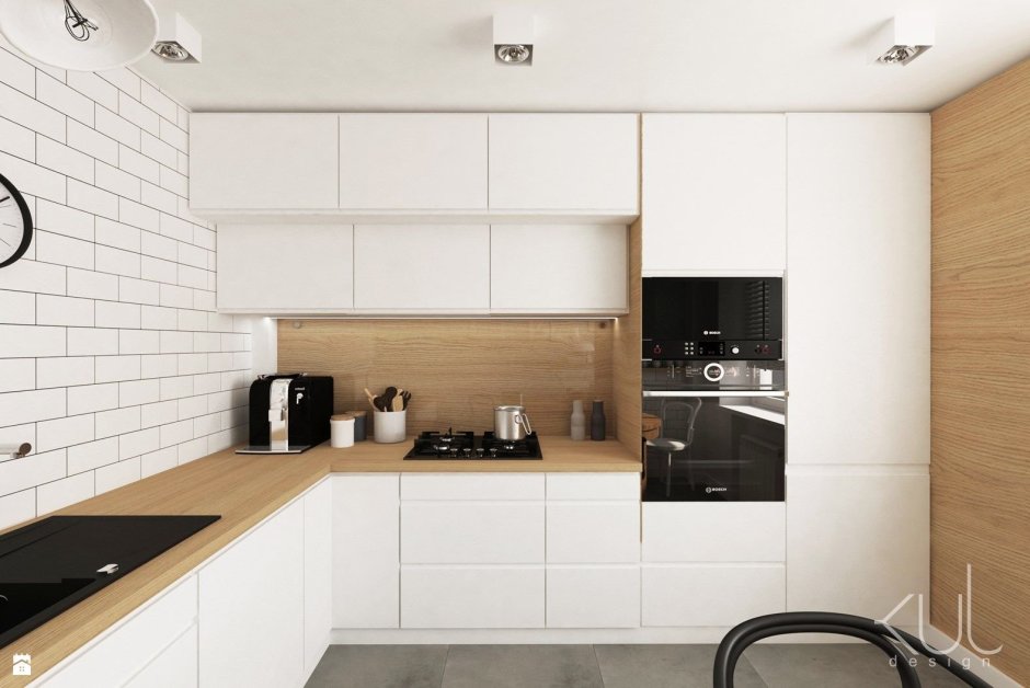 Кухня икеа Воксторп белая угловая