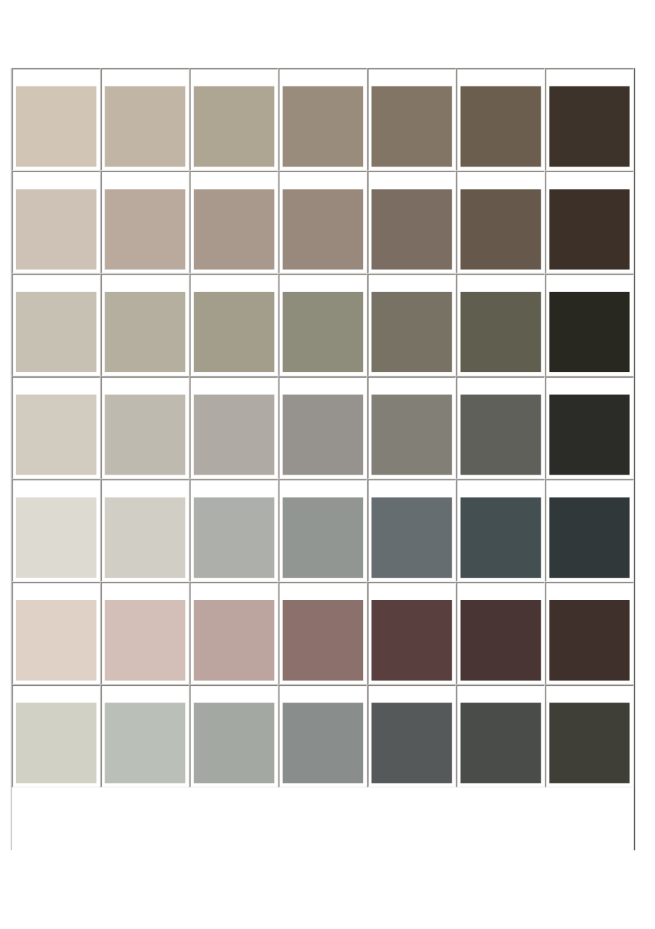 Палитра серый белый бежевый