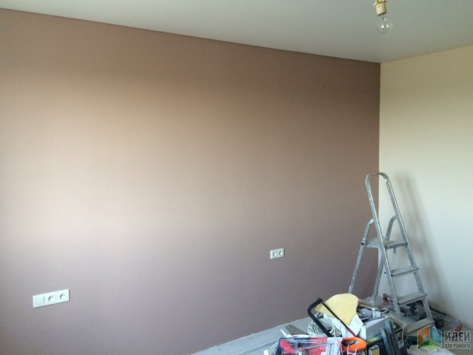 Стены Покрашенные колером