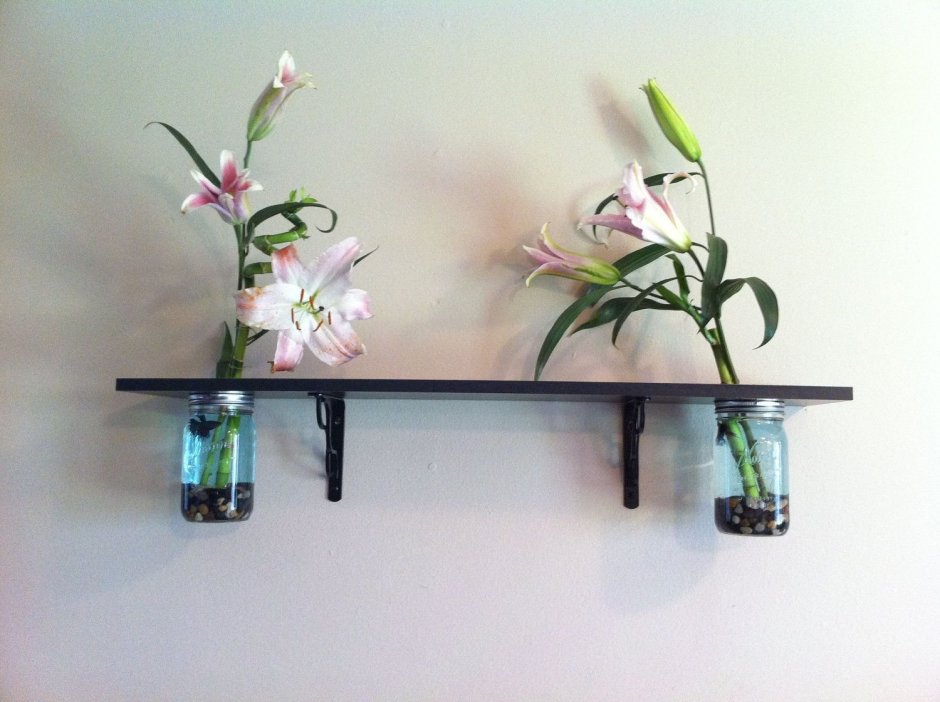 Полки настенные для орхидей