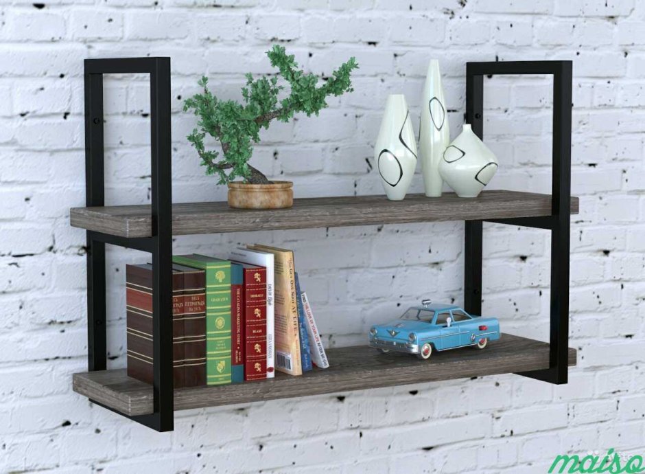 Полочки для цветов на стену