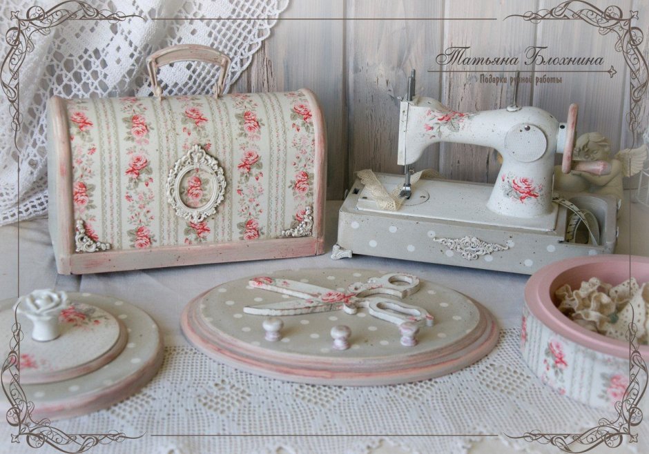 Консоль из станины Зингер